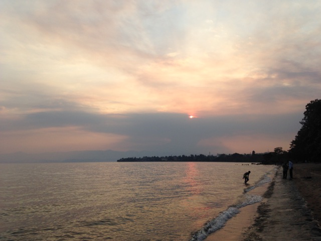 Public beach, Gisenyi, Rwanda