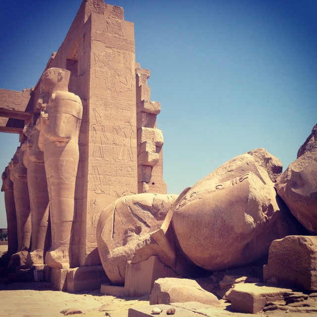 Ramesseum, Theban Necropolis, Egypt | www.nonbillablehours.com