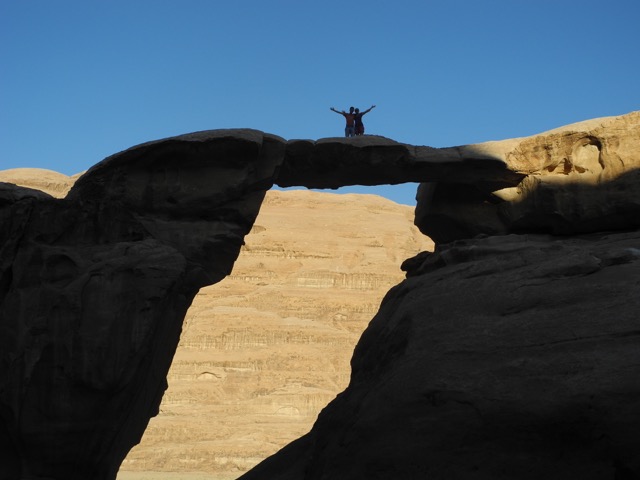 Um Frouth Rock Bridge, Wadi Rum, Jordan | www.nonbillablehours.com