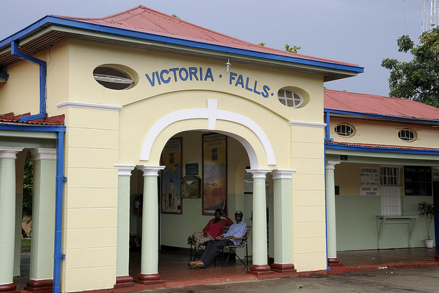 Victoria Falls railway station by Andrew Ashton, on Flickr