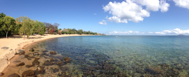 Relaxing at Likoma Island’s Mango Drift (Or, Another African Power Outtage)