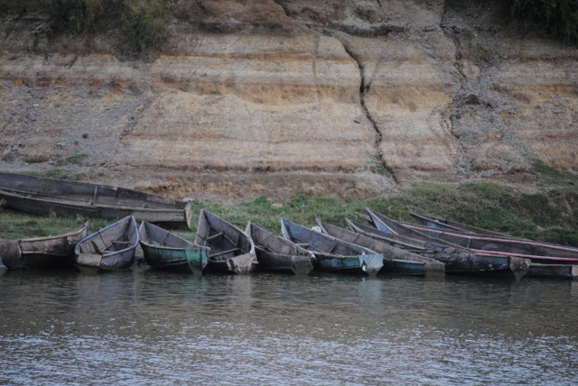 Fishing Boats, Queen Elizabeth National Park, Uganda