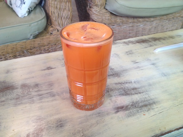 Carrot Juice, Gately Inn, Entebbe