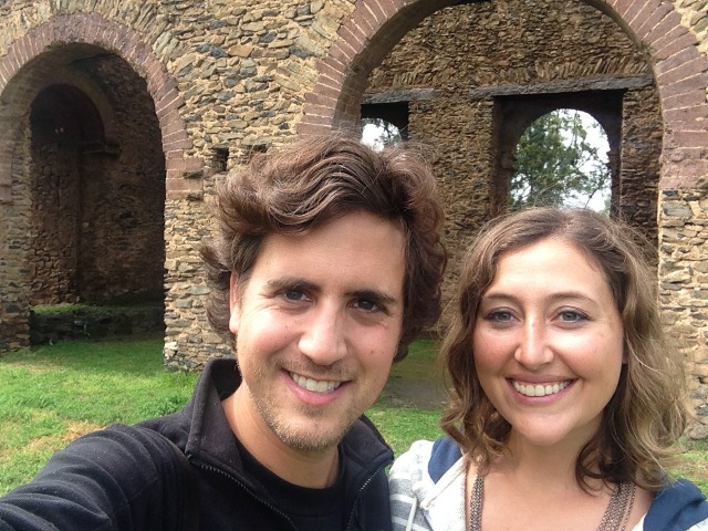 gonder-castle-selfie