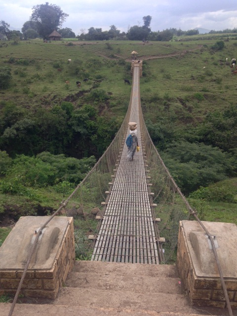 Bridge, Tis Abay, Ethiopia