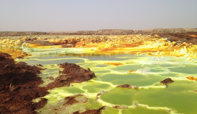 Last Day in the Danakil Depression: Camel Caravans and Sulfur Springs